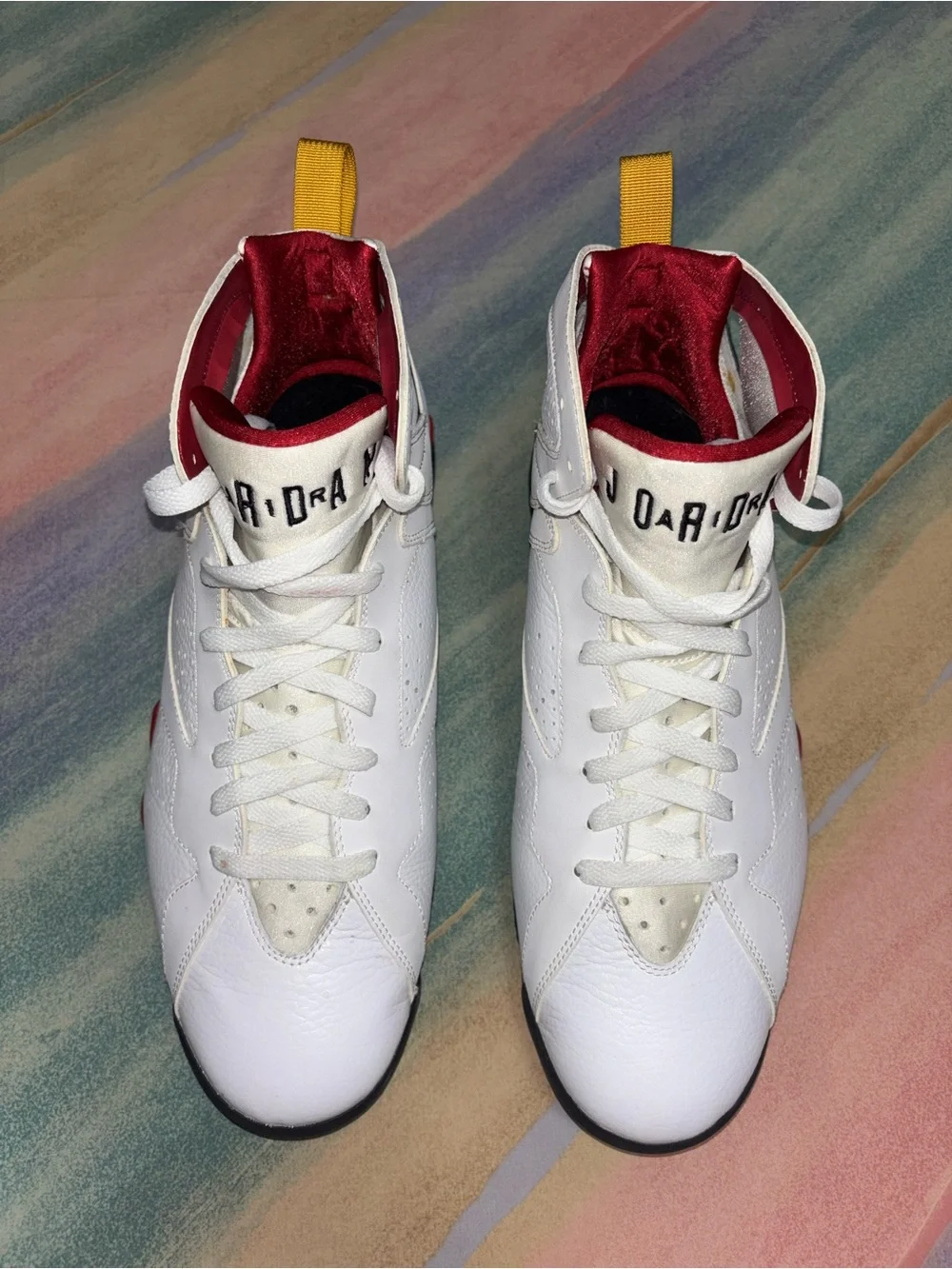 Nike Air Jordan 7 Retro Cardinal 2011 Red White Black Men’s Size 13 retro OG